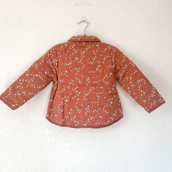 NWT! Rylee + Cru Girls Quilted Starlight Coat Size 4-5Y - Picture 3 of 3